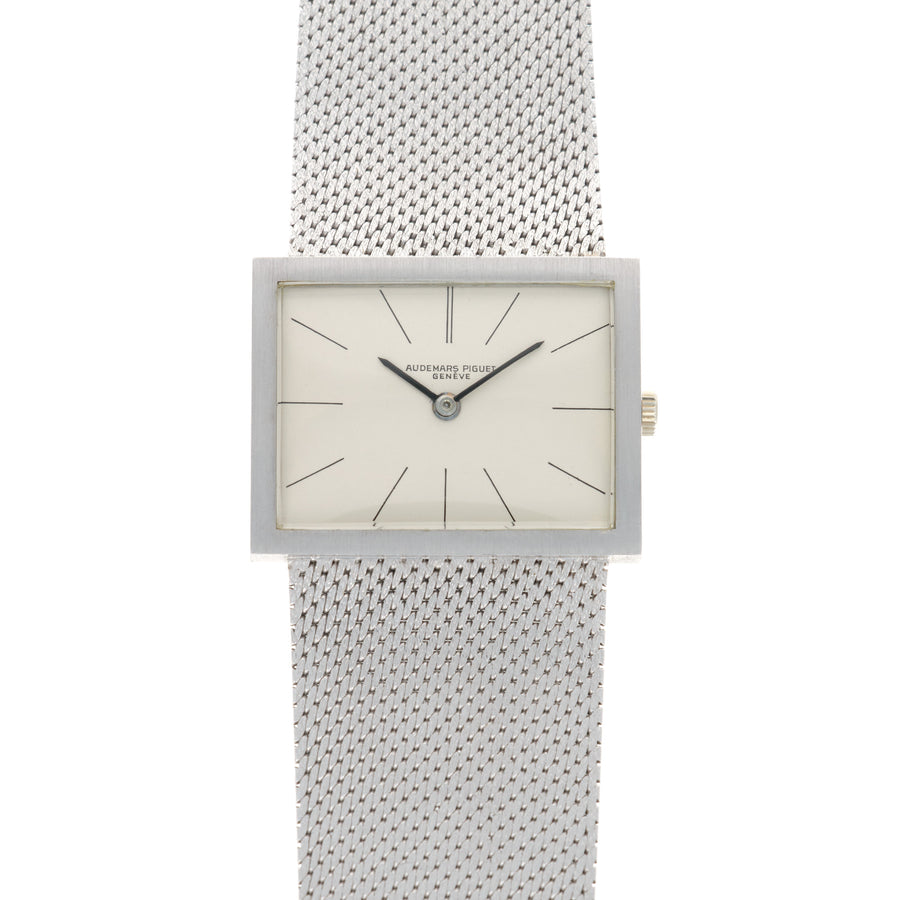 Audemars Piguet White Gold Bracelet Watch