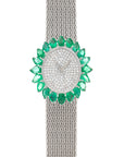 Vacheron Constantin - Vacheron Constantin White Gold Diamond & Emerald Watch - The Keystone Watches