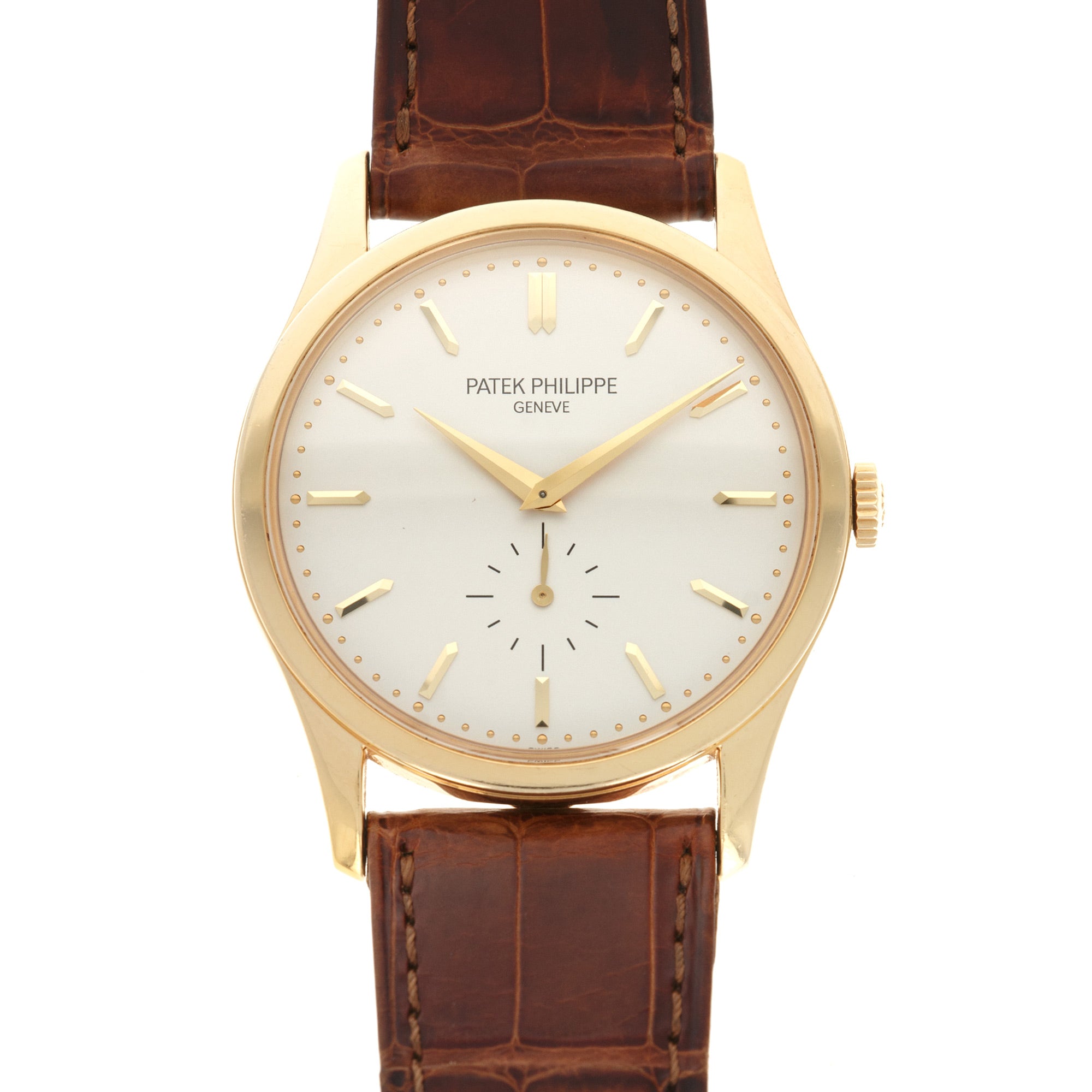 Patek Philippe Calatrava 5196J-001 18k YG – The Keystone Watches