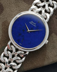 Piaget - Piaget White Gold Lapis Link Bracelet Watch - The Keystone Watches