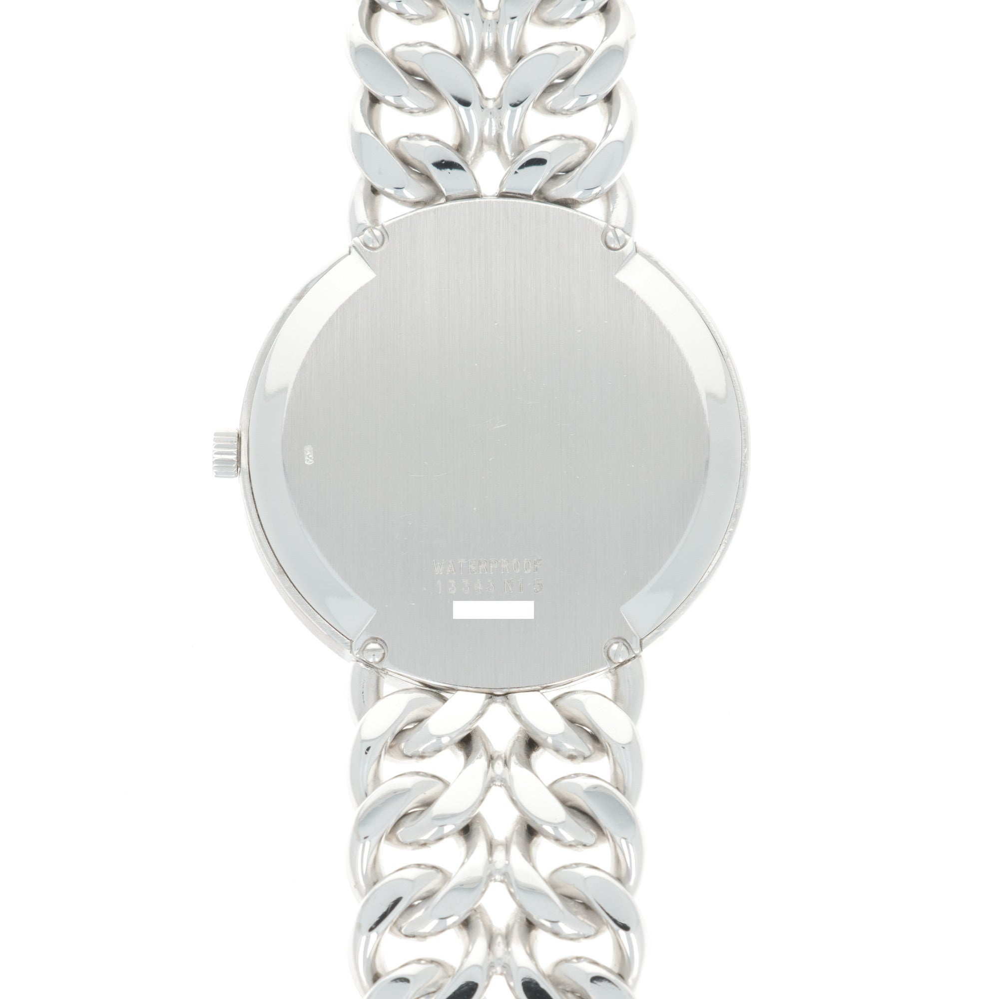 Piaget - Piaget White Gold Lapis Link Bracelet Watch - The Keystone Watches