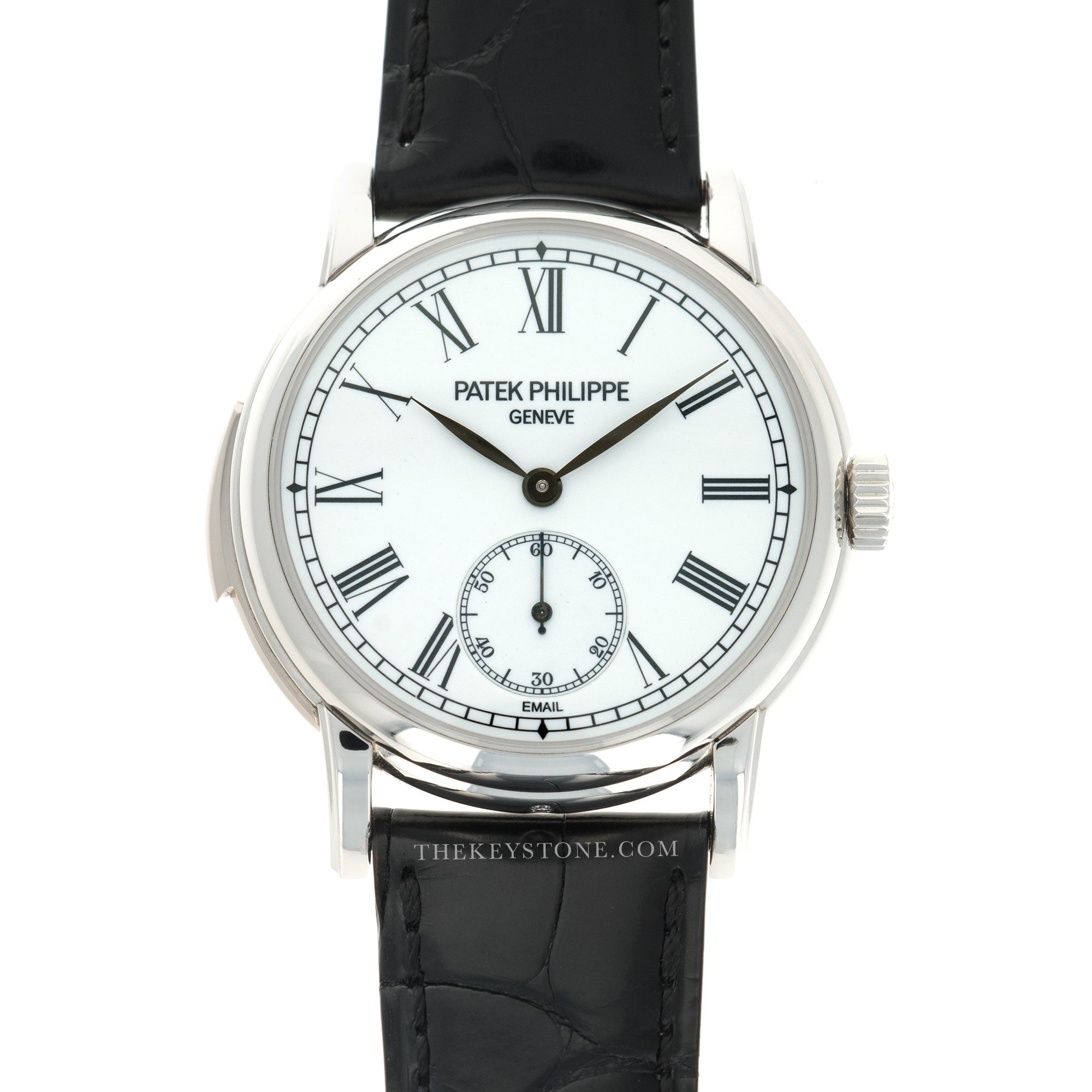 Patek Philippe - Patek Philippe Platinum Minute Repeater Enamel Dial Watch Ref. 5078 - The Keystone Watches