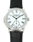 Patek Philippe Platinum Minute Repeater Enamel Dial Watch Ref. 5078