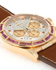 Rolex - Rolex Yellow Gold Cosmograph Daytona Zenith Sapphire Diamond Watch Ref. 16588 - The Keystone Watches