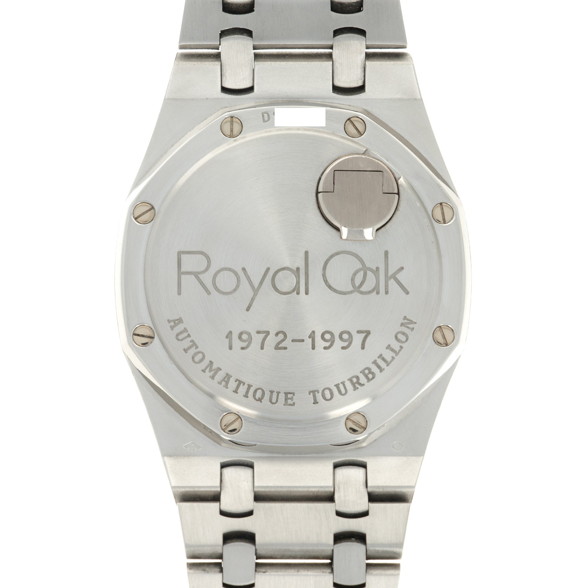 Audemars Piguet Platinum Royal Oak Anniversary Tourbillon Watch, Ref. 25831