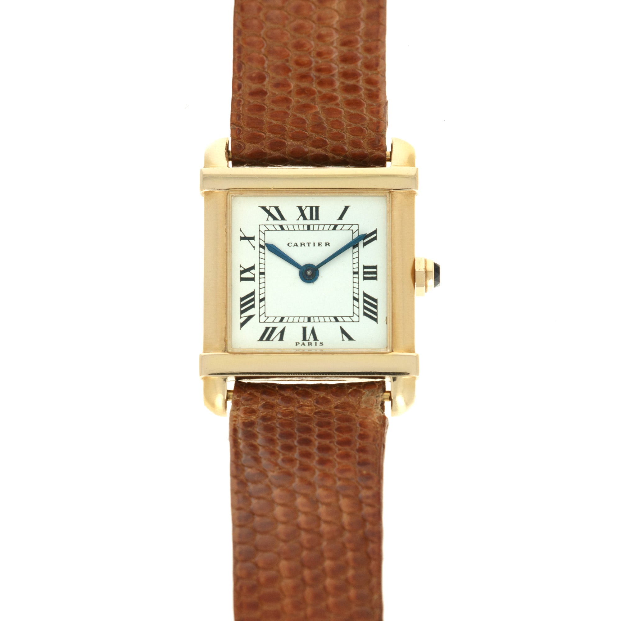 Cartier - Cartier Yellow Gold Tank Chinoise Watch, 1970s - The Keystone Watches