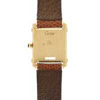 Cartier Yellow Gold Tank Chinoise Watch, 1970s