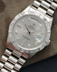 Rolex Platinum Day-Date Diamond Watch Ref. 18366