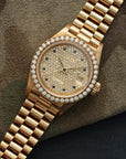 Rolex - Rolex Yellow Gold Datejust Diamond Sapphire Watch - The Keystone Watches