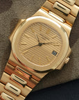 Patek Philippe Yellow Gold Nautilus Automatic Watch Ref. 3800
