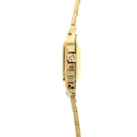 Cartier Yellow Gold Santos Diamond Watch
