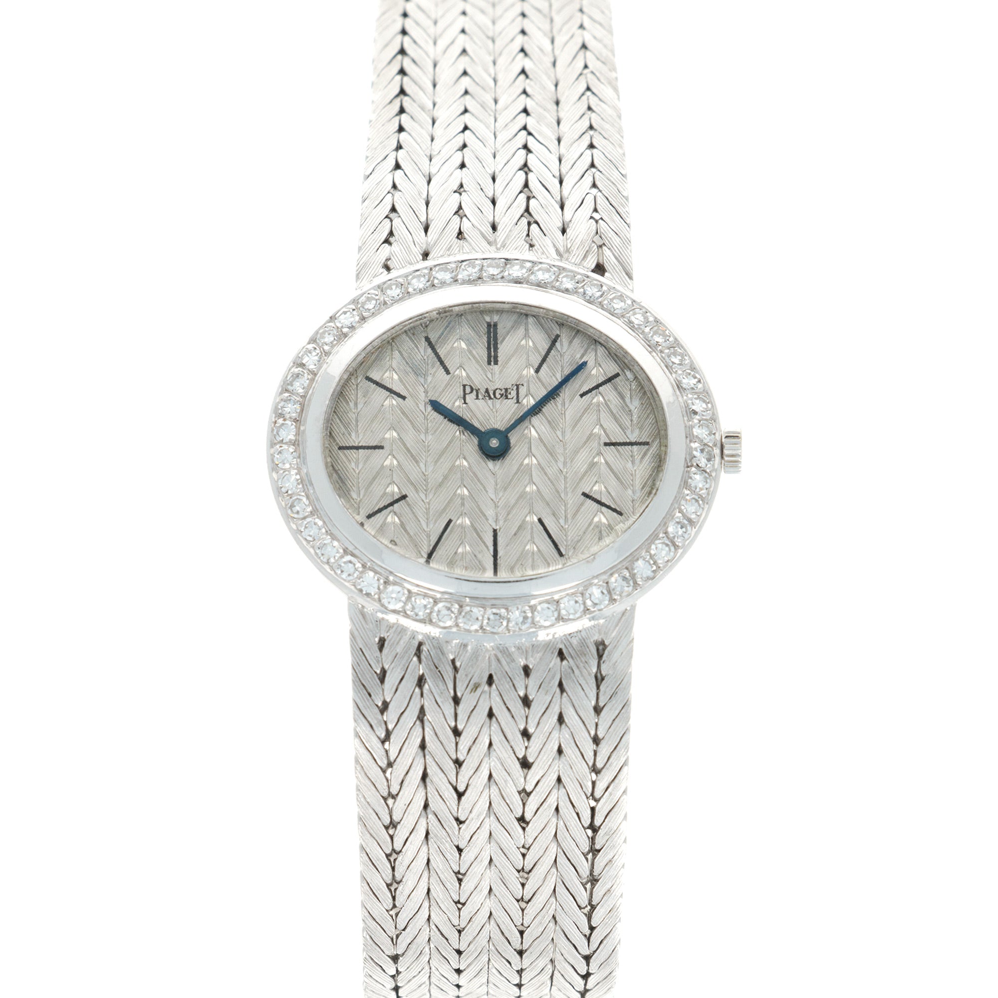 Piaget - Piaget White Gold Diamond Watch, 1960s - The Keystone Watches