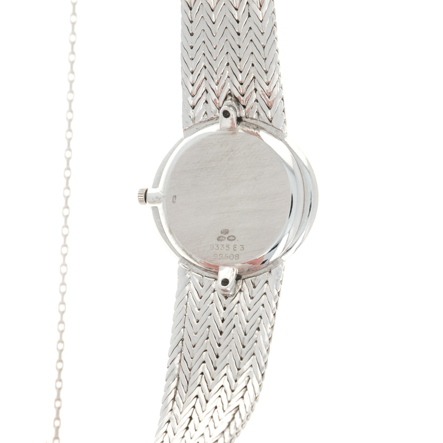 Piaget White Gold Diamond Watch, 1960s