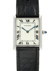 Cartier - Cartier White Gold Jumbo Tank Automatic Watch - The Keystone Watches