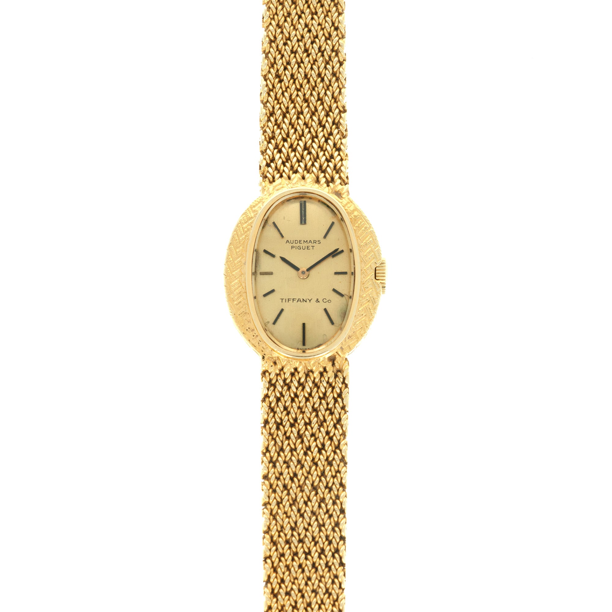 Audemars Piguet - Audemars Piguet Yellow Gold Bracelet Watch, Retailed by Tiffany & Co. - The Keystone Watches