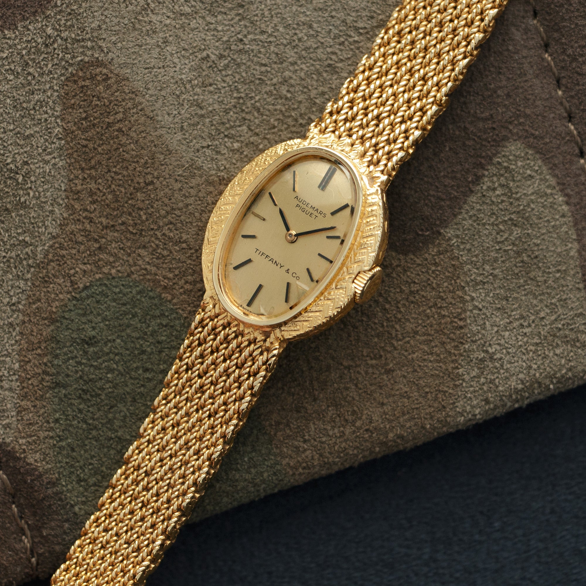 Audemars Piguet - Audemars Piguet Yellow Gold Bracelet Watch, Retailed by Tiffany & Co. - The Keystone Watches