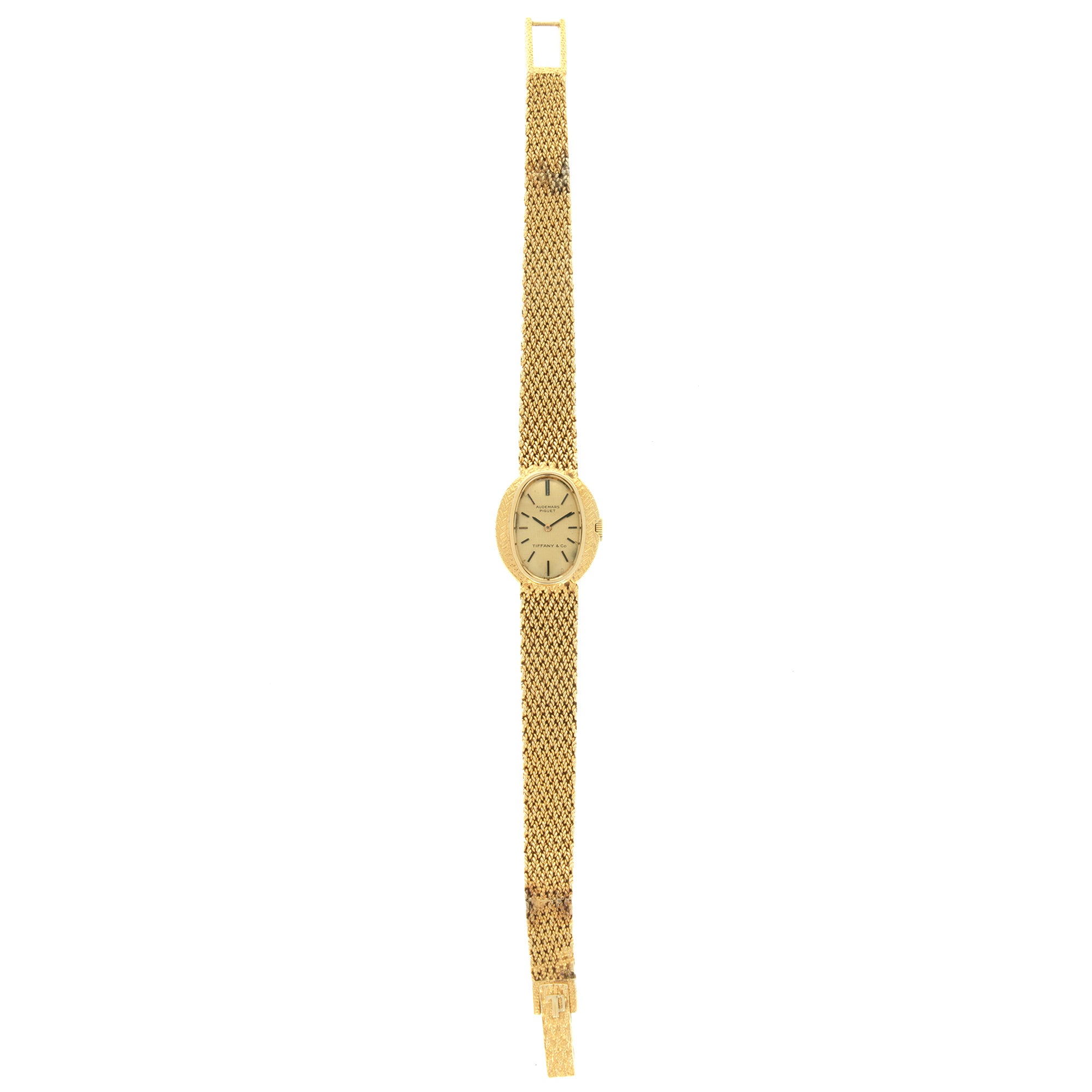 Audemars Piguet - Audemars Piguet Yellow Gold Bracelet Watch, Retailed by Tiffany & Co. - The Keystone Watches