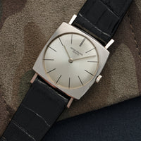 Patek Philippe White Gold Cushion Watch Ref. 3523