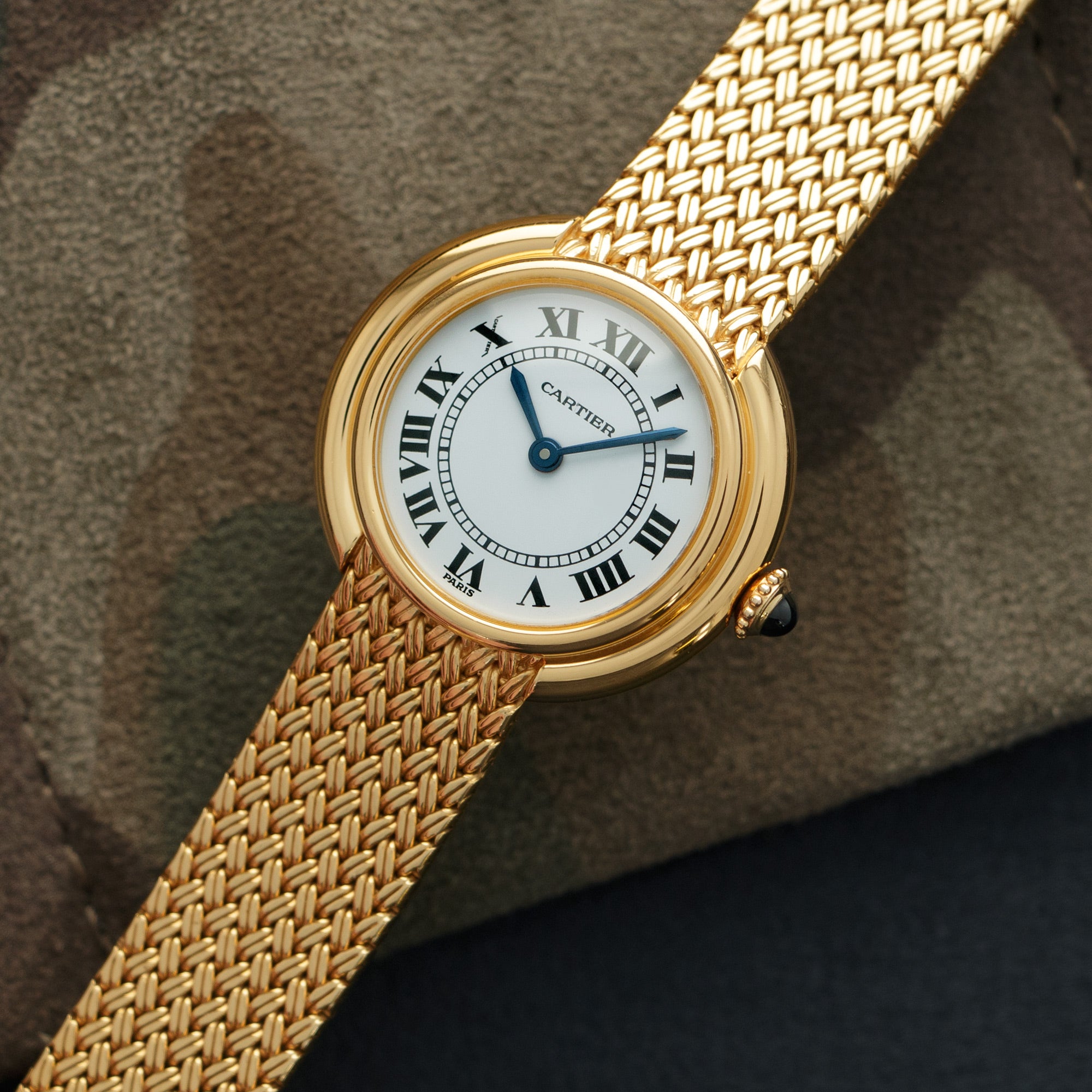 Cartier - Cartier Yellow Gold Gondole Bracelet Watch - The Keystone Watches