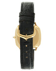 Cartier - Cartier Yellow & White Gold Cushion Trianon Strap Watch - The Keystone Watches