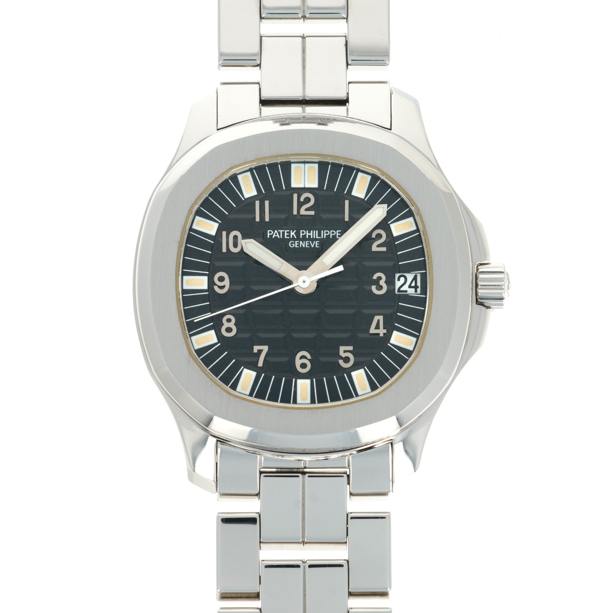 Patek Philippe - Patek Philippe Steel Aquanaut Jumbo Watch Ref. 5065 with Box and Papers - The Keystone Watches