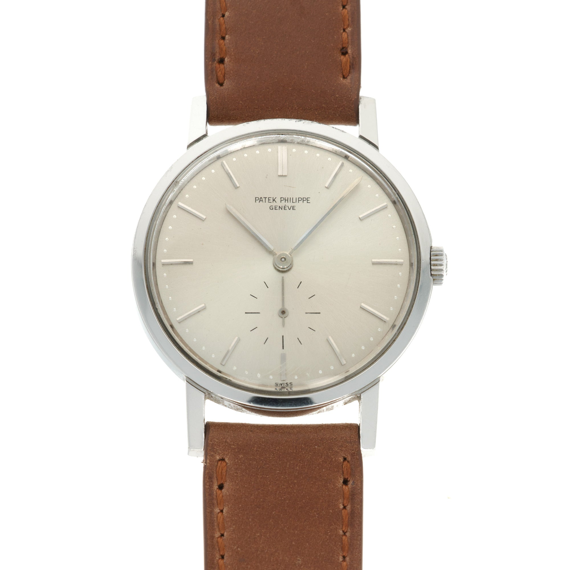 Patek Philippe - Patek Philippe Steel Calatrava Automatic Watch, Ref. 3466 - The Keystone Watches