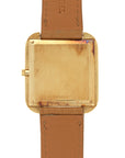 Vacheron Constantin Yellow Gold Oversized TV-Shape Watch, 1960s