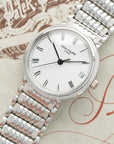 Patek Philippe - Patek Philippe White Gold Calatrava Watch Ref. 3802 with Unusual Bracelet - The Keystone Watches