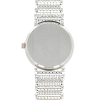 Patek Philippe White Gold Calatrava Watch Ref. 3802 with Unusual Bracelet