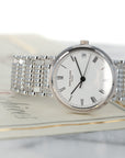 Patek Philippe - Patek Philippe White Gold Calatrava Watch Ref. 3802 with Unusual Bracelet - The Keystone Watches