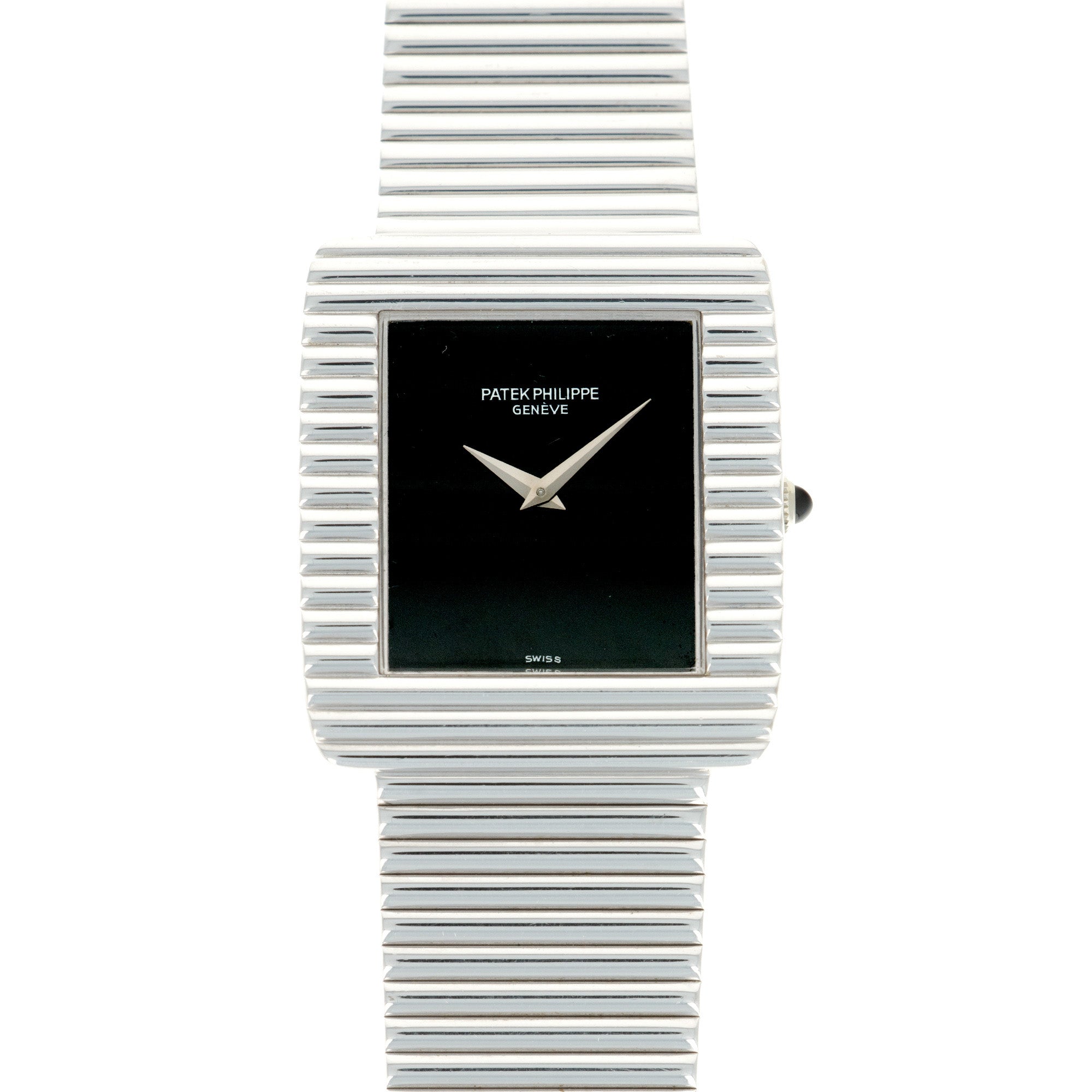 Patek Philippe - Patek Philippe White Gold Onyx Dial Watch, Ref. 3733 - The Keystone Watches