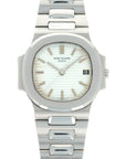 Patek Philippe - Patek Philippe Nautilus White Dial Watch Ref. 3800 - The Keystone Watches