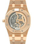 Audemars Piguet - Audemars Piguet Rose Gold Royal Oak Openworked Skeleton Watch Ref. 15204 - The Keystone Watches