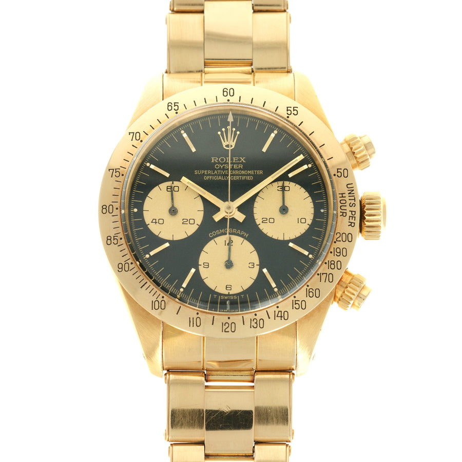 Rolex daytona 6265 gold Clearance