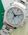 Rolex - Rolex Platinum Cosmograph Daytona Baguette Diamond Watch Ref. 116576 - The Keystone Watches