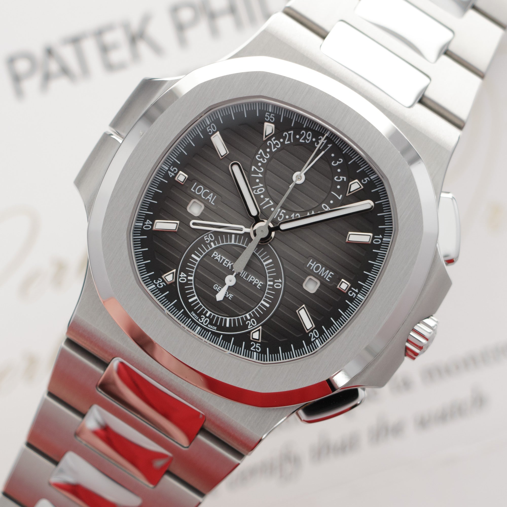 Patek Philippe - Patek Philippe Steel Nautilus Chronograph Watch Ref. 5990 - The Keystone Watches