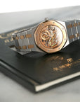 Audemars Piguet - Audemars Piguet Platinum & Rose Gold Royal Oak Skeleton Watch - The Keystone Watches