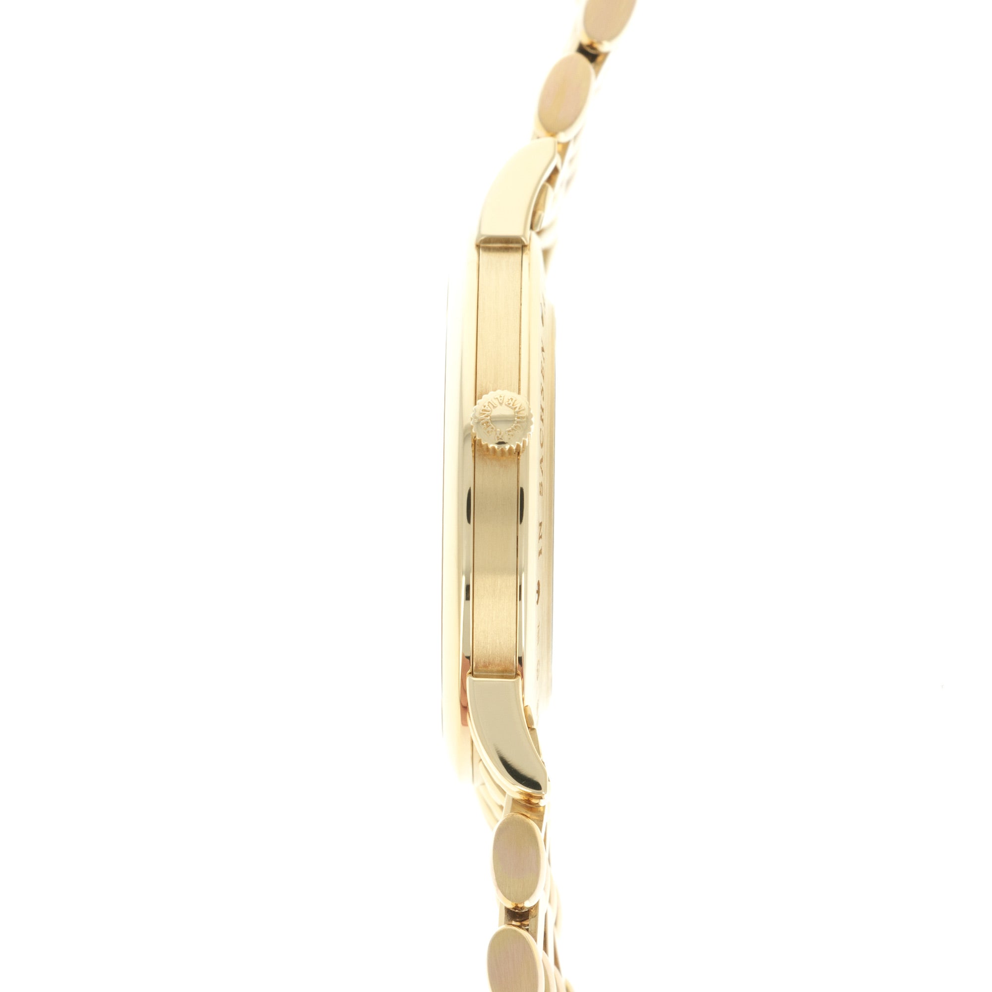 A. Lange & Sohne - A. Lange & Sohne Yellow Gold Saxonia Bracelet Watch - The Keystone Watches