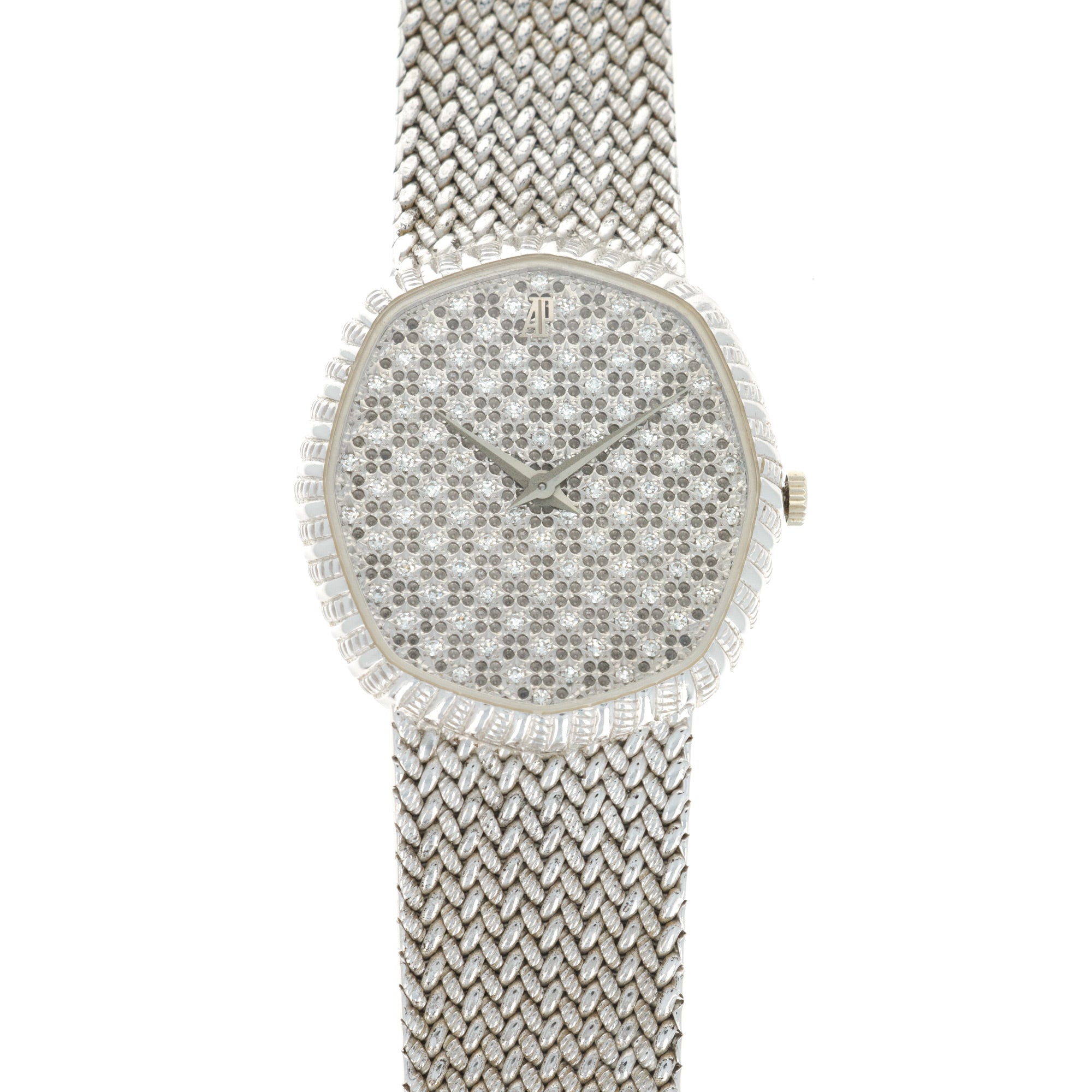 Audemars Piguet - Audemars Piguet White Gold Diamond Bracelet Watch - The Keystone Watches