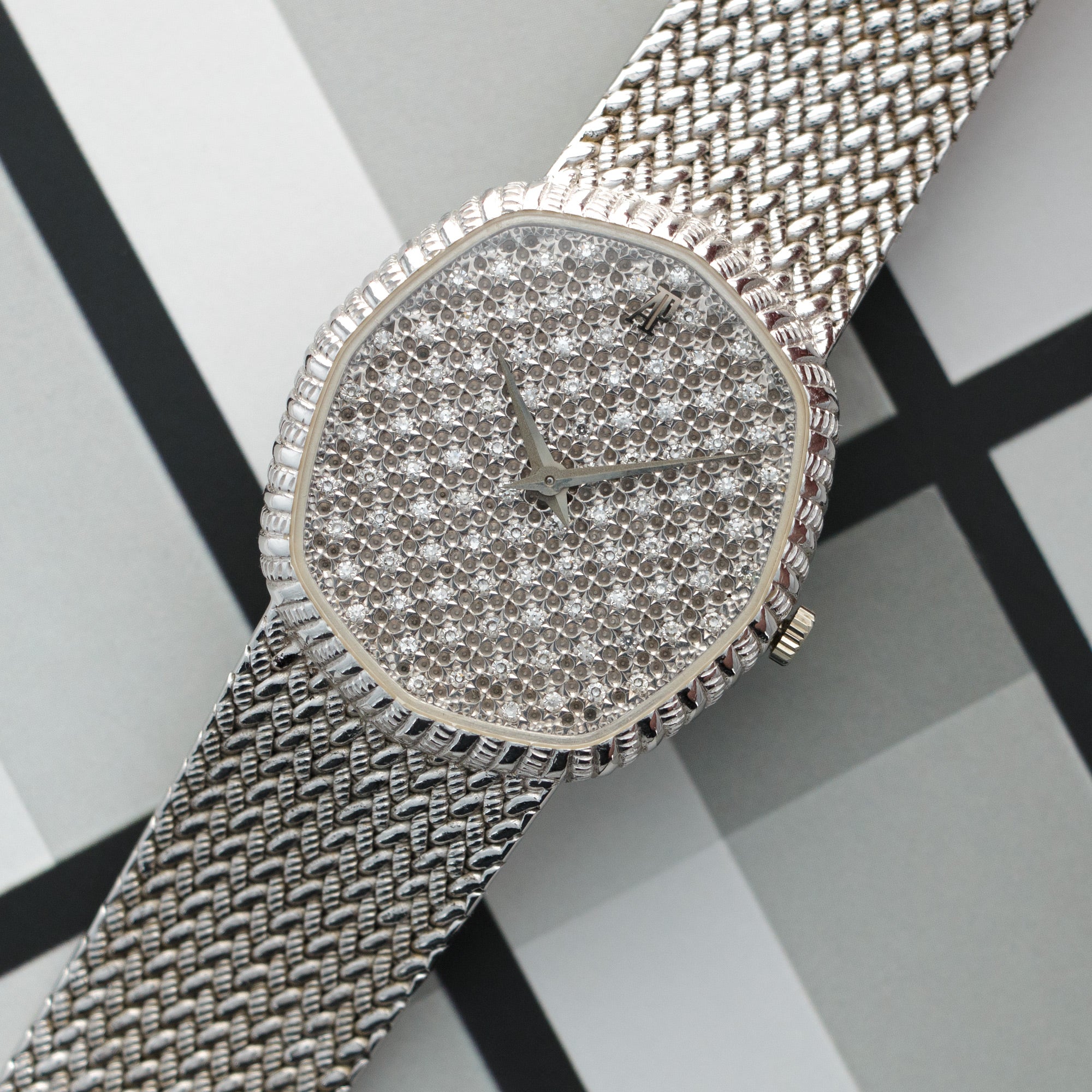 Audemars Piguet - Audemars Piguet White Gold Diamond Bracelet Watch - The Keystone Watches