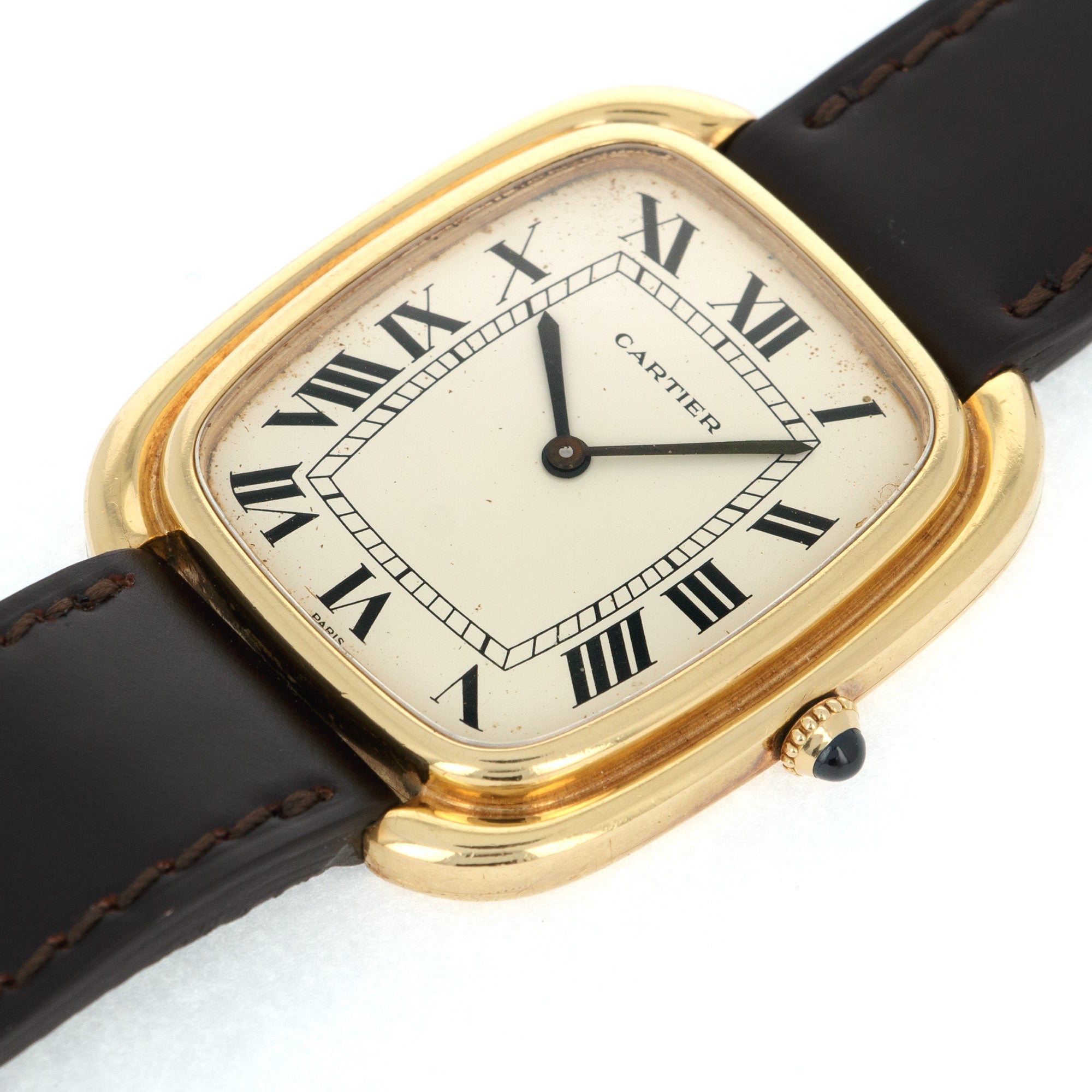 Cartier - Cartier Yellow Gold Jumbo Tank Gondole Watch - The Keystone Watches