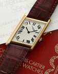 Cartier - Cartier Yellow Gold Tank Asymmetrical Watch, Ref. 2488 - The Keystone Watches