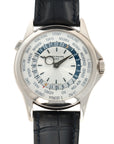 Patek Philippe - Patek Philippe White Gold World Time Ref. 5130, with Original Box and Papers - The Keystone Watches
