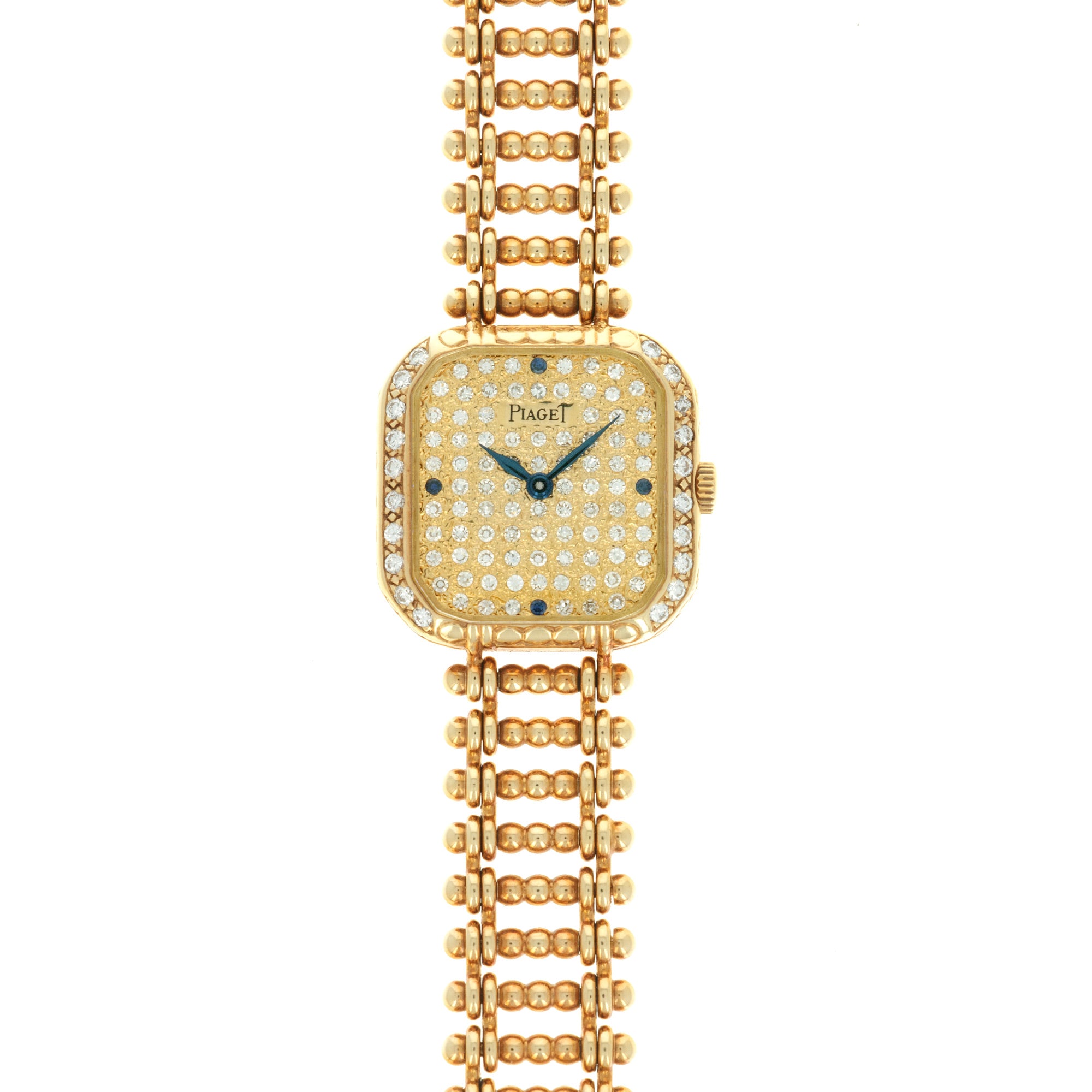 Piaget - Piaget Yellow Gold Diamond Watch, 1980s - The Keystone Watches