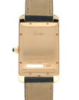 Cartier Rose Gold Tank Americaine Watch with Original Box and Papers