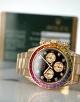 Rolex Yellow Gold Daytona Rainbow Watch Ref. 116598