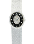 Piaget - Piaget White Gold Diamond & Onyx Watch, 1970s - The Keystone Watches