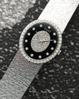 Piaget - Piaget White Gold Diamond & Onyx Watch, 1970s - The Keystone Watches