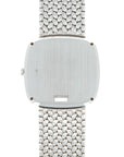 Piaget White Gold Onyx Diamond Watch, 1970s