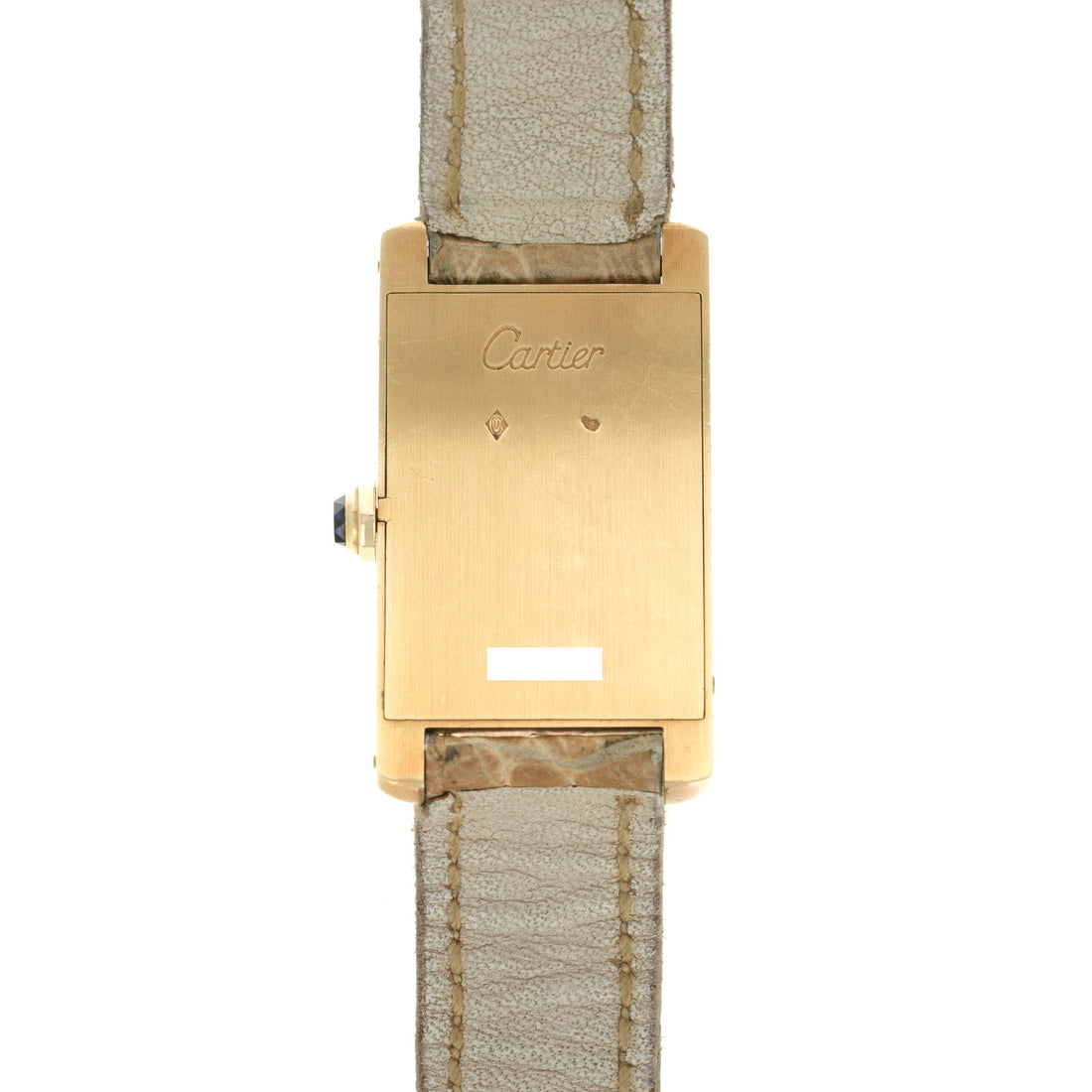 Cartier Yellow Gold Tank Cintree Watch, 1970s